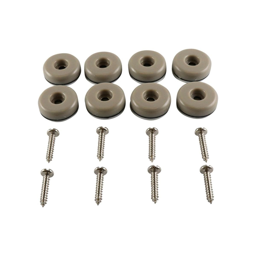 Surface Gard Slide Glides - 25mm - Rubber - Easy Installation - 8 Pack - SuperSaverAU - view 1
