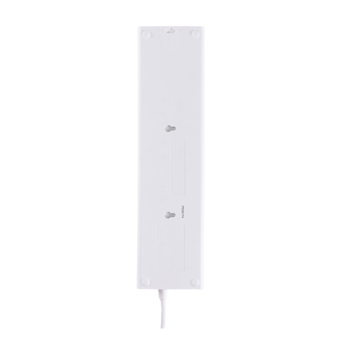 Jackson 4 Outlet Powerboard - 4 Individual Switches - 1.8m Lead - White - USB-C & USB-A Charging - SuperSaverAU - view 3