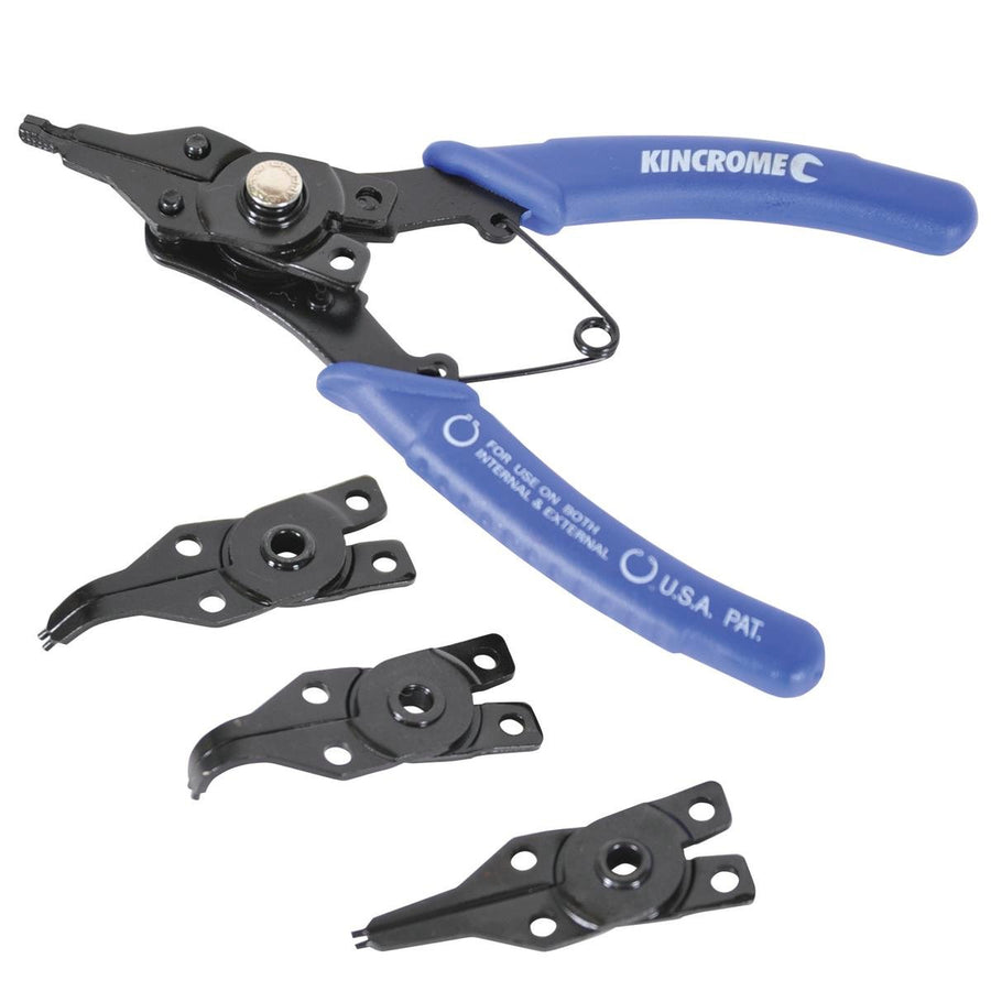 Kincrome 160mm Circlip Combination Pliers Set - Carbon Steel - Heavy Duty - SuperSaverAU - view 1