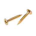 Buildex 6G x 25mm Gold Passivated Bugle Head Plasterboard Screws, 500 Pack