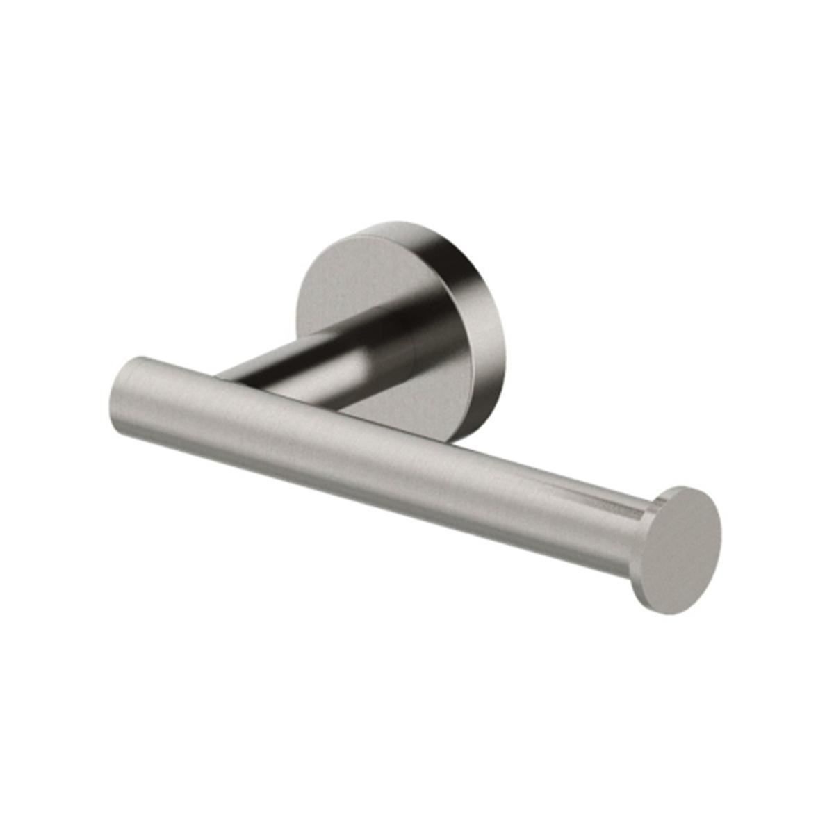Gareth Ashton Brushed Nickel Poco Toilet Roll Holder - Wall-Mounted - 166mm x 88mm x 54mm - Durable Design - SuperSaverAU - view 1