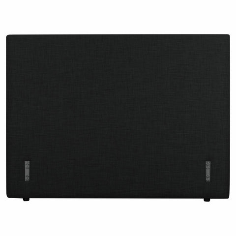 A.H. Beard Queen low bed head - black finish, casual style, 1590mm wide - DEICE1HQUE