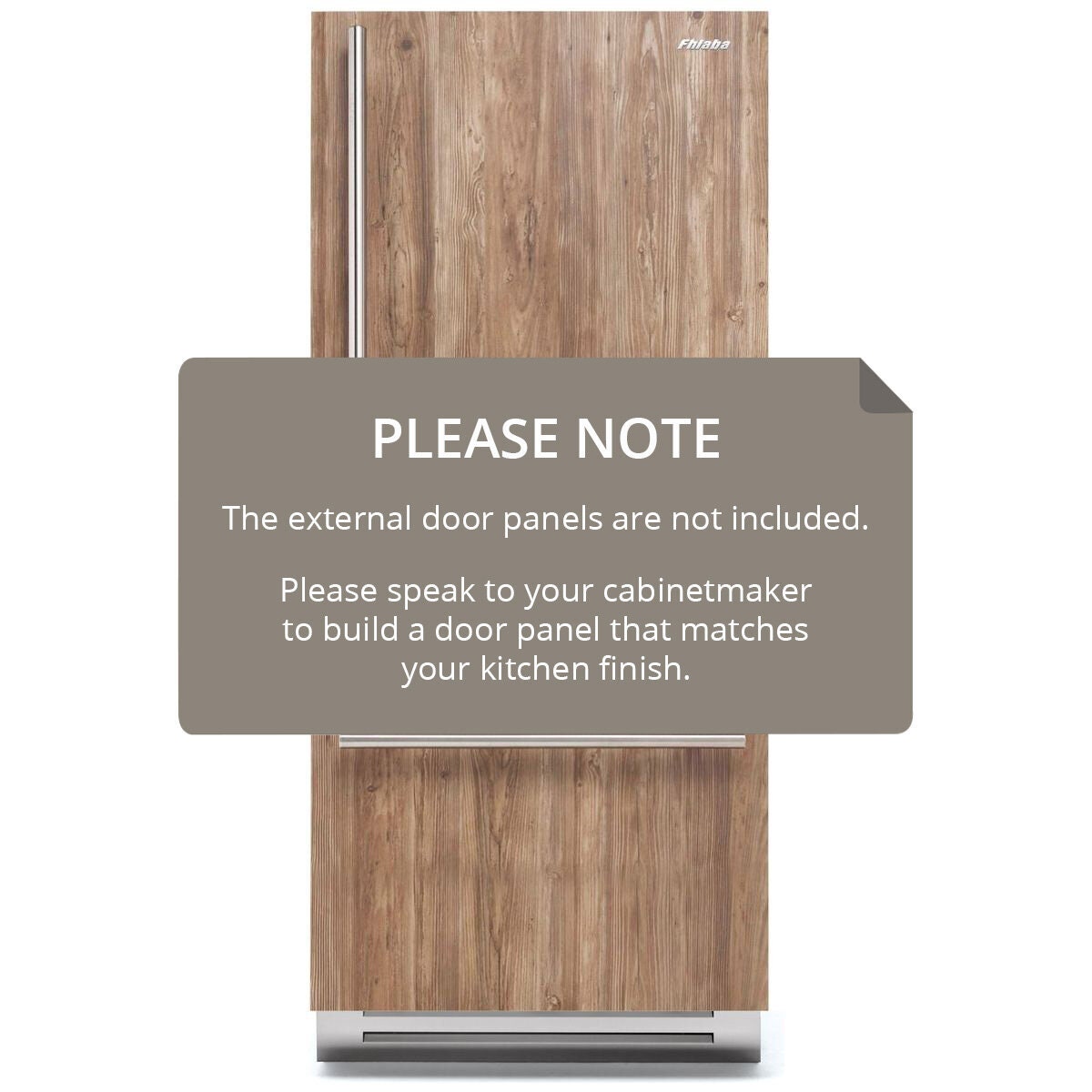 Fhiaba 400L Integrated Fridge with TriMode and Ice Maker - Right Hinge, Total No Frost - S8990TST6IA