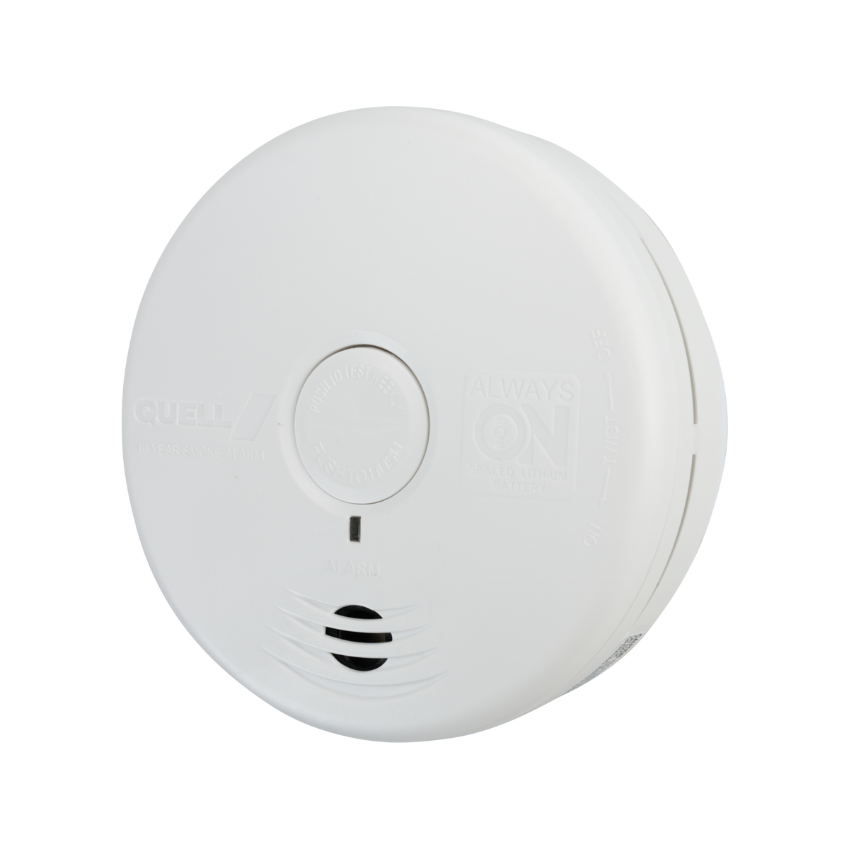 Quell Worry Free Photoelectric Alarm - 10 Year Battery - PVC - Reliable Safety - SuperSaverAU - view 2
