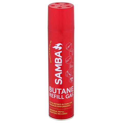 Samba Butane Lighter Gas Refill 300ml Five Times Refined No Impurities - SuperSaverAU - view 1
