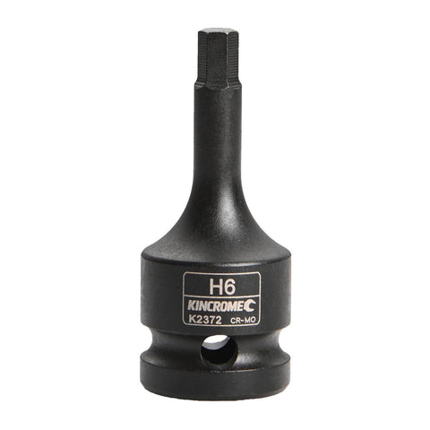 Kincrome Hex Impact Socket - 6mm x 60mm - Chrome Molybdenum - Rust Resistant - SuperSaverAU - view 1