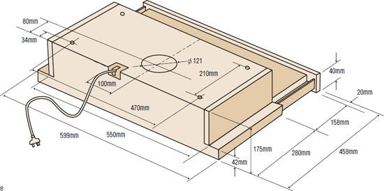 Westinghouse 60cm Slideout Rangehood - Stainless Steel, Three Fan Speeds, Halogen Light - WRH605IS