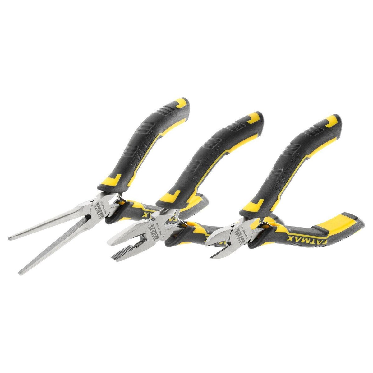 Stanley Fatmax Mini Pliers 3 Pack - 192mm x 25mm x 193mm - Precision Tools - SuperSaverAU - view 1