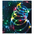 Arlec 10m Coloured Solar Powered Thin LED Rope Light - 100 LEDs - PVC - SuperSaverAU - view 4