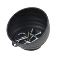 Trojan Magnetic Bowl - 150mm - Black - Durable Impact-Resistant Design - SuperSaverAU - view 2