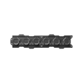 Ryobi Link 2 Piece Wall Rail Set - 838mm x 165mm - Modular Storage Solution - SuperSaverAU - view 1
