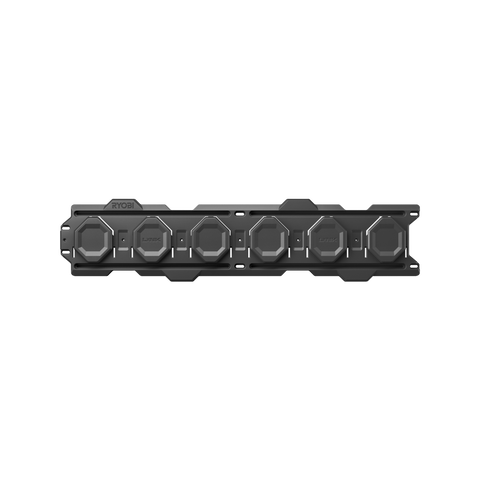 Ryobi Link 2 Piece Wall Rail Set - 838mm x 165mm - Modular Storage Solution - SuperSaverAU - view 1