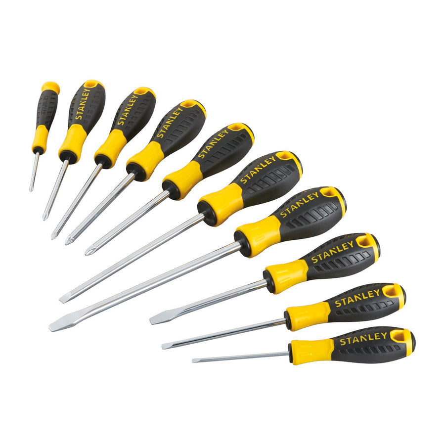 Stanley Essentials 10 Piece Screwdriver Set