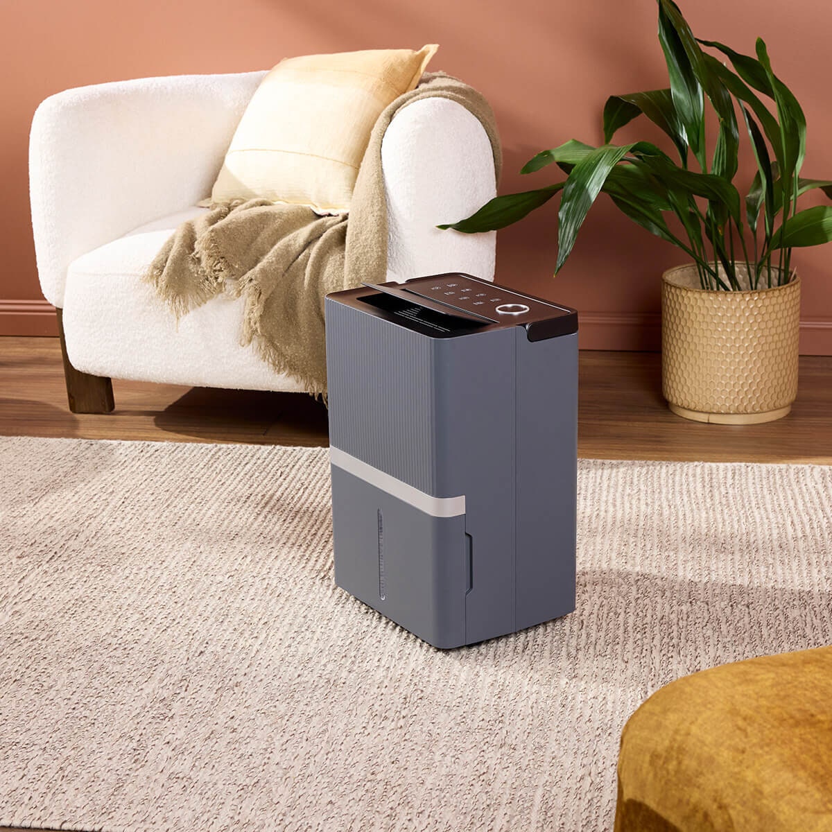 Ausclimate Large 35L Smart Dehumidifier - Charcoal Black, Wi-Fi Control, Digital Display - ACD235