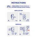 Permastik Small Utility Hooks - Self-Adhesive Plastic, 10 Pack