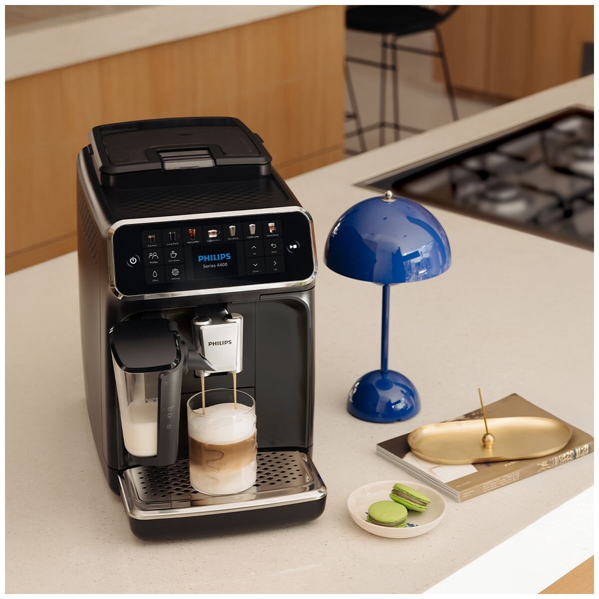 Philips 5500 Series Fully Automatic Espresso Machine - 20 Hot and Iced Drinks, LatteGo - EP5541-20