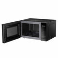 Hisense 34L smart inverter microwave oven - 1100W, black mirror finish, chef menu presets - HMAS3411BMV