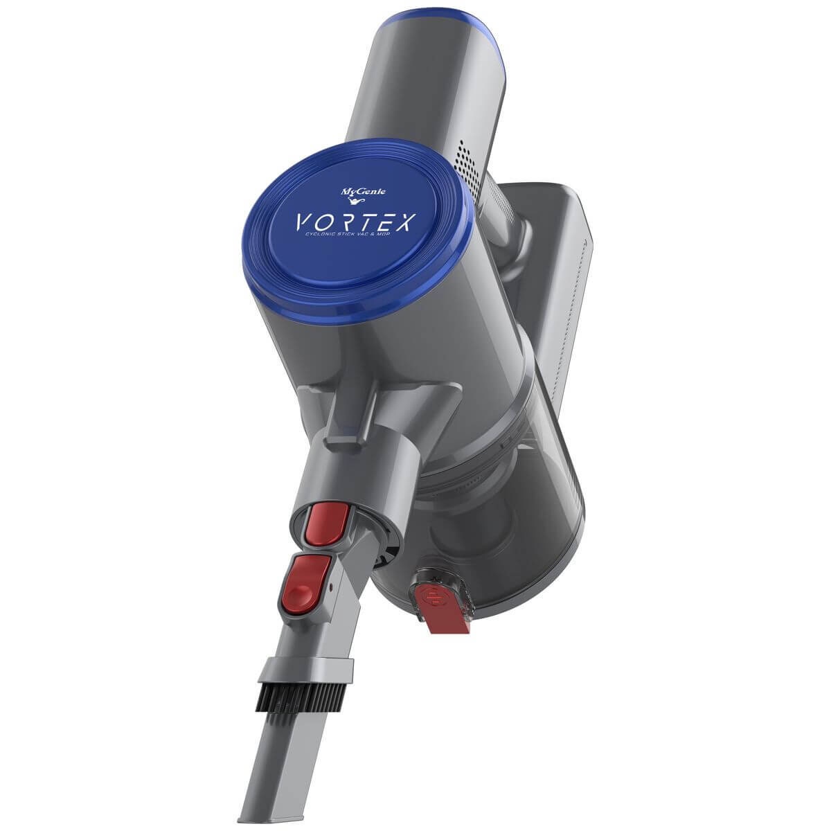 MyGenie Vortex stick vacuum and mop - 15kPa suction, 150W motor, LED dust spotting, blue - 10005865