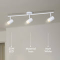 Verve White GU10 Gabriella 3 Head Adjustable Spotlight - 770mm - Indoor Use - SuperSaverAU - view 3