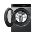Haier 600 Series 12kg Front Load Washer & 10kg Heat Pump Dryer - Black - Steam Care - HWF12PXB2HDHP10PXB1
