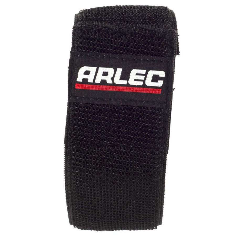 Arlec Charger Cable Strap Pack of 4 - 400mm x 50mm x 10mm - Black - Durable Velcro - SuperSaverAU - view 1