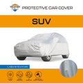Weathershield Outdoor SUV Car Cover - Silver, PU-Coated Oxford