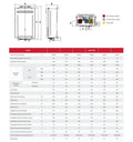 Rinnai Infinity 26 Natural Gas Continuous Flow Hot Water System - Pre-Set 42°C - 6 Star - INF26N42B