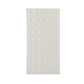Taskmaster 9.5 x 3.8mm Clear Silicone Rubber Door Buffer - 250 Pack
