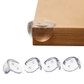Dreambaby Deluxe Corner Cushions 4 Pack Clear PVC Furniture Protectors