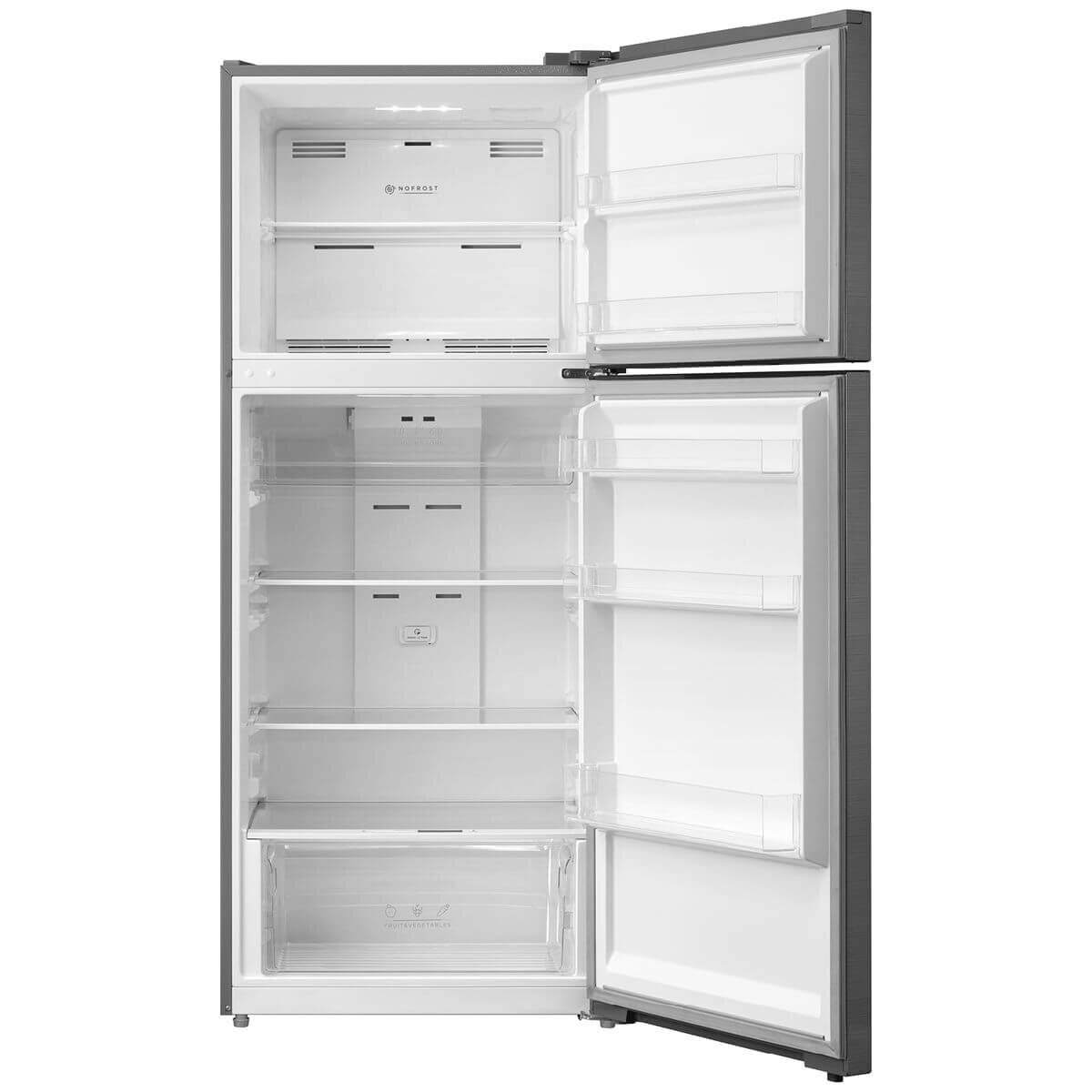 Mykin 413L Top Mount Fridge - Stainless Steel, Inverter Compressor, 4.5 Star Rating - MTM413S