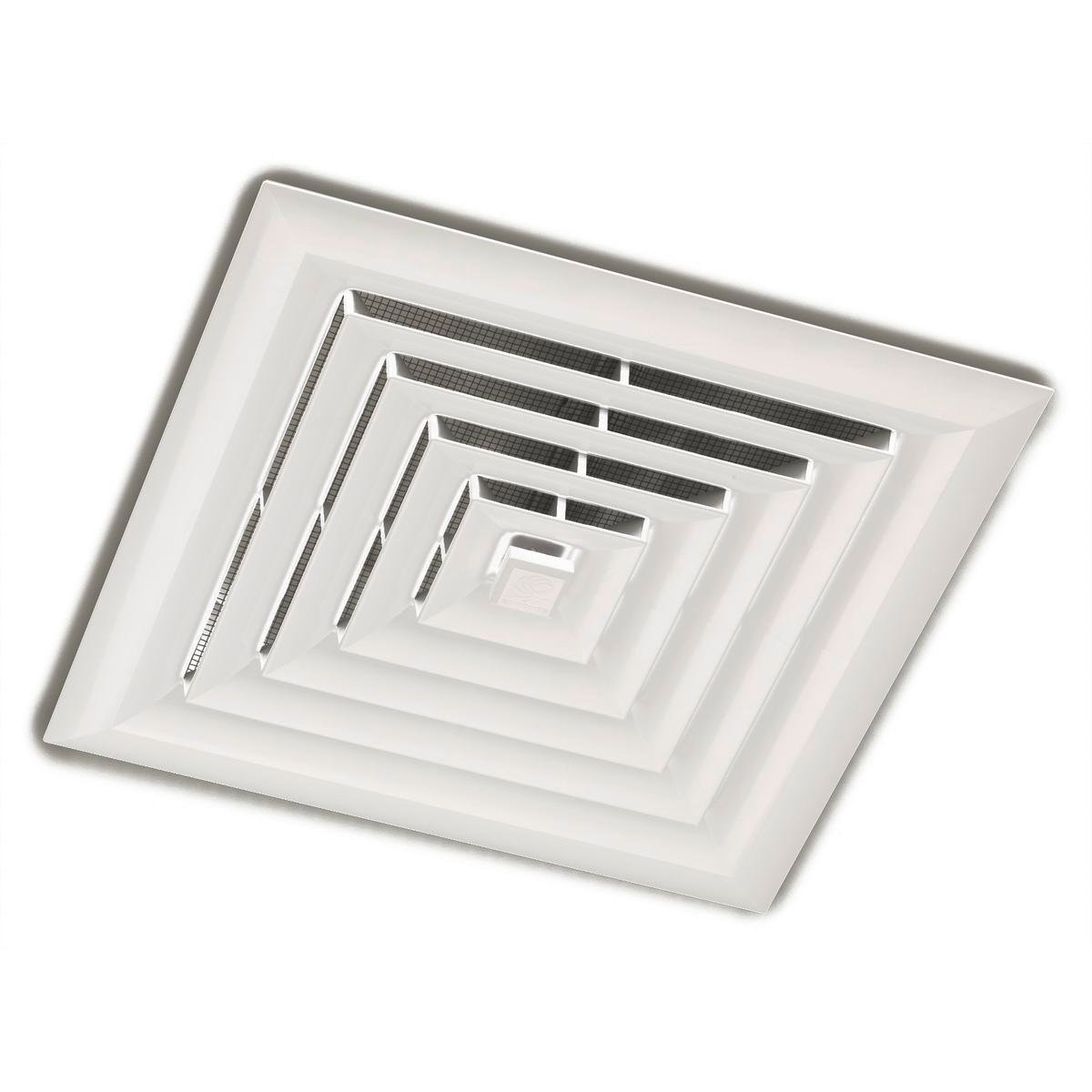 Bradford Whirlymate Ceiling Grille Vent 352mm ABS Polymer White - SuperSaverAU - view 1
