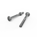 Zenith M10 x 120mm Hot Dip Galvanised Cup Head Bolts And Nuts 25 Pack - SuperSaverAU - view 3