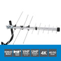 Antsig VHF UHF Outdoor TV Antenna Kit Amplified Digital AA1050