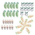 Decorative Paper Clips, Pack of 10 - White - view 3