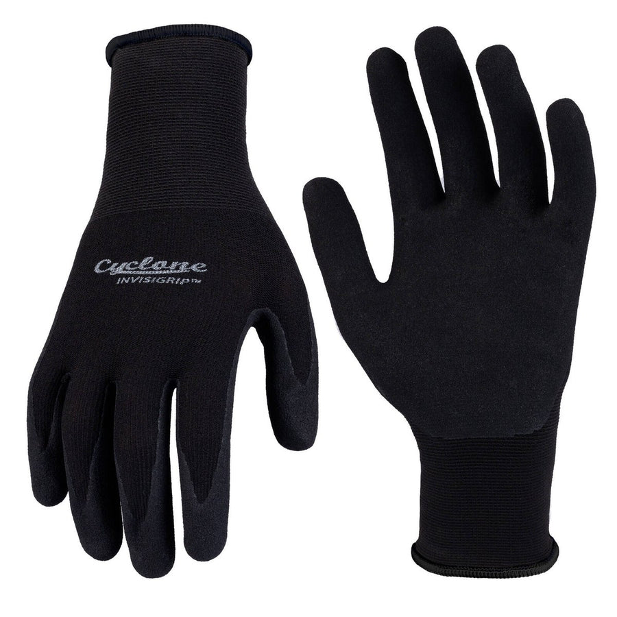 Cyclone Invisigrip Tough Gardening Gloves - X-Large - Nitrile Coated - Water Resistant - Anti-Slip Grip - SuperSaverAU - view 1