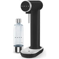 Smeg soda maker - Matte Black, electricity-free operation, Tritan Renew bottle, knob control - SKC01BLMAU