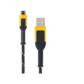 DeWALT 1.8m Micro-USB to USB Charging Cable, Kevlar Reinforced 1311322DWE