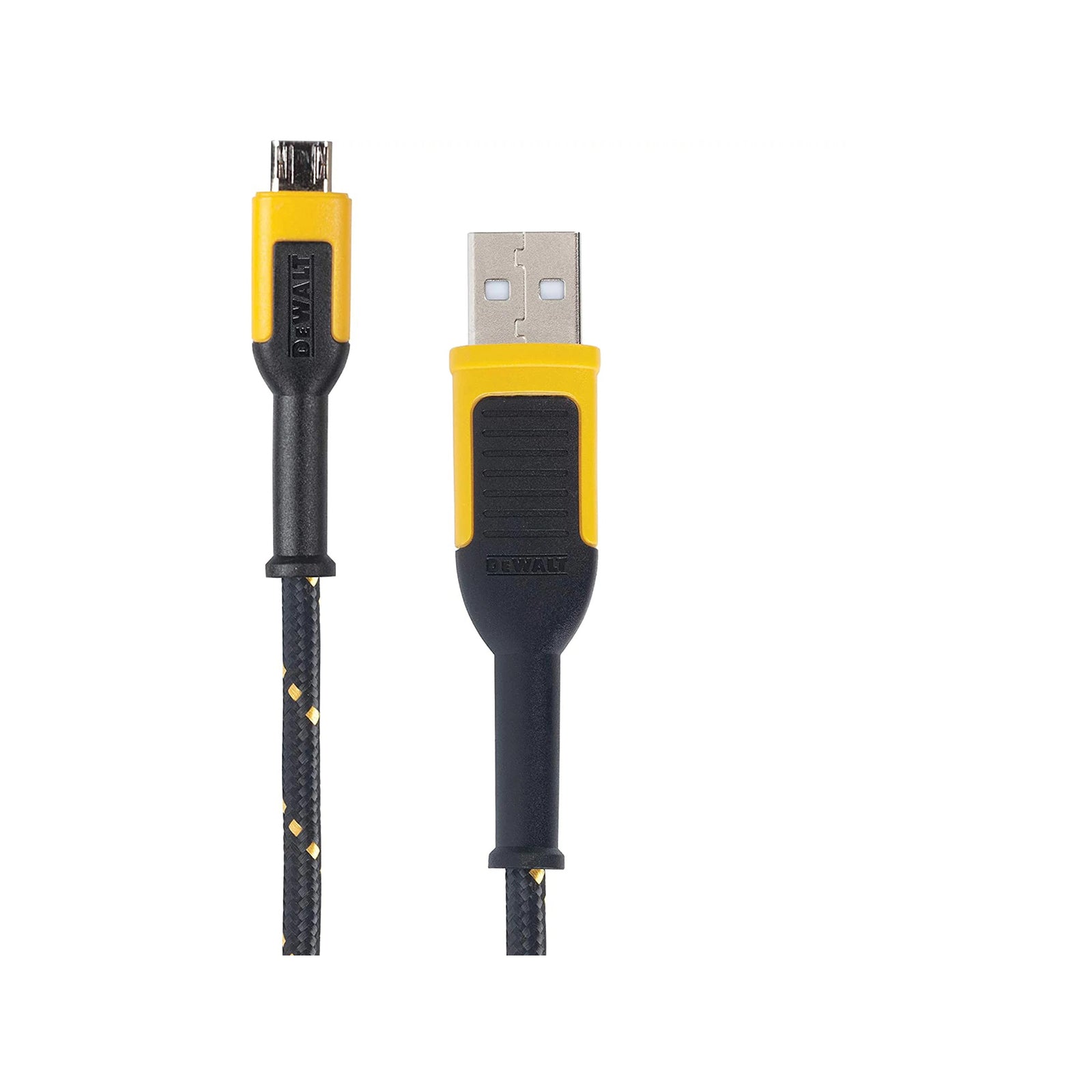 DeWALT 1.8m Micro-USB to USB Charging Cable, Kevlar Reinforced 1311322DWE