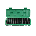 Deep Impact Socket Set, 10 Piece Metric 8 to 24 mm with Black Oxide Finish - view 2
