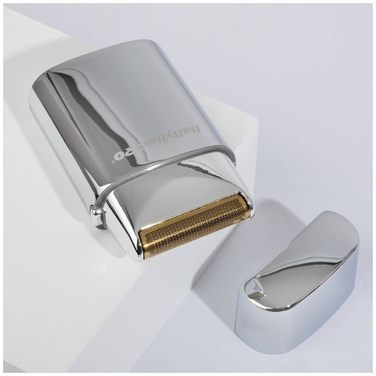 BaBylissPRO Single Foil Shaver - Silver - Hypoallergenic Gold Foil, Cordless, Metal Housing - 900895