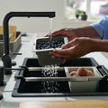 Franke All-In accessory set with storage box and silicone drainer mat - Bridge, board and bowl - ALLINPACK2