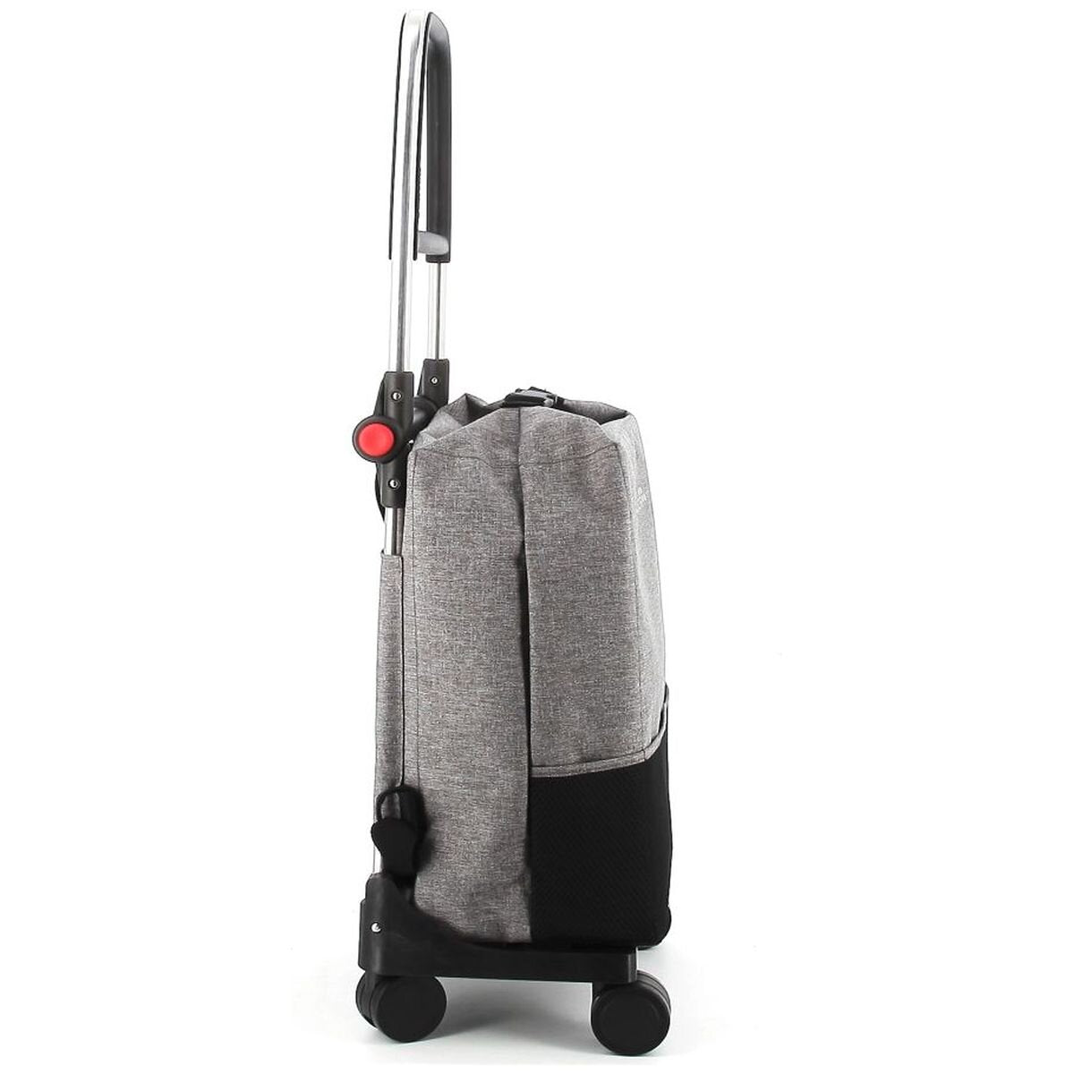 Rolser One Tweed TShop 4 wheel swivelling trolley and backpack - 27L - Grey - R-ONE001-1022