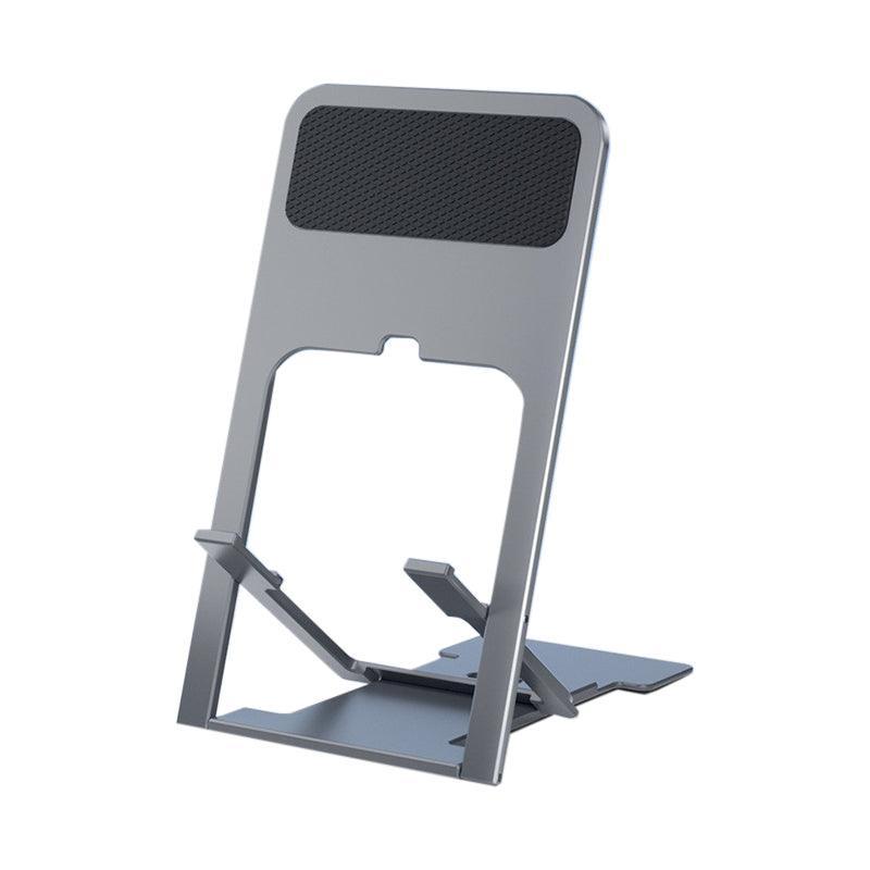 Desk Phone Stand with Adjustable Height and Angle - Grey