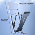 Desk Phone Stand with Adjustable Height and Angle - Grey - view 4