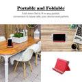 Desk Phone Stand Holder for Smartphones and Tablets - Black - view 4