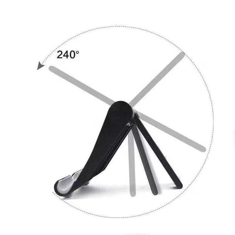 Desk Phone Stand Holder for Smartphones and Tablets - Black - view 7