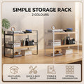 Desktop 2 Tier Storage Shelf, 50 cm Wide - White - view 2