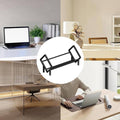 Desktop Bookcase Storage Organiser, 40 x 26 x 28cm - Black - view 4