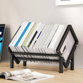 Desktop Bookcase Storage Organiser, 40 x 26 x 28cm - Black - view 5
