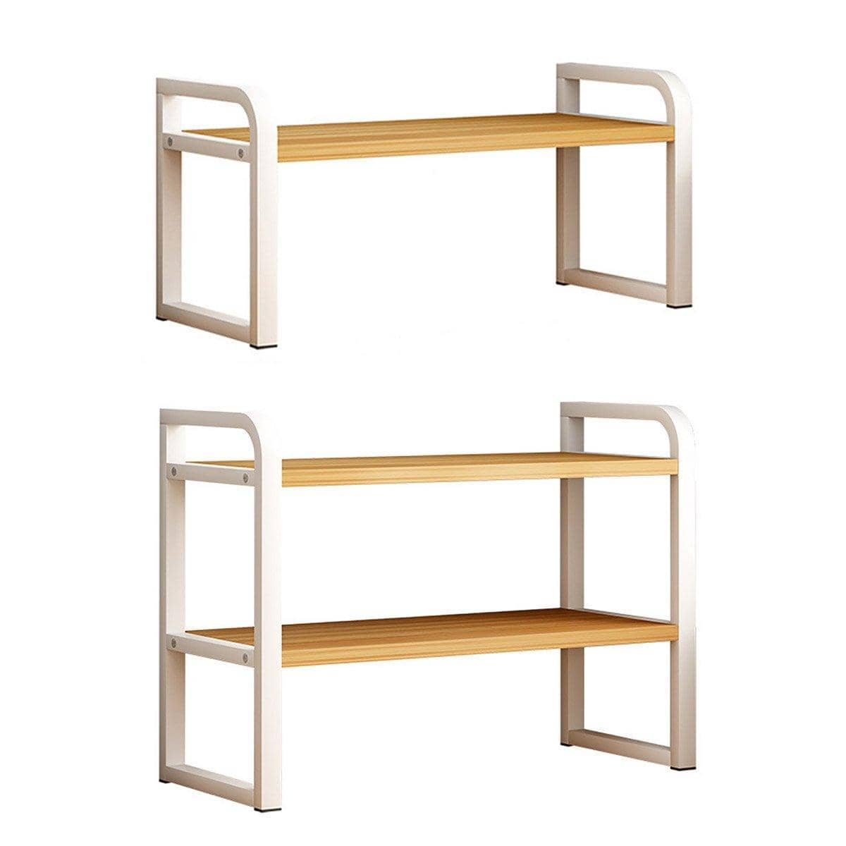 Desktop Bookshelf Storage Rack - 1 Shelf (30 x 20 x 21.5 cm) - view 3